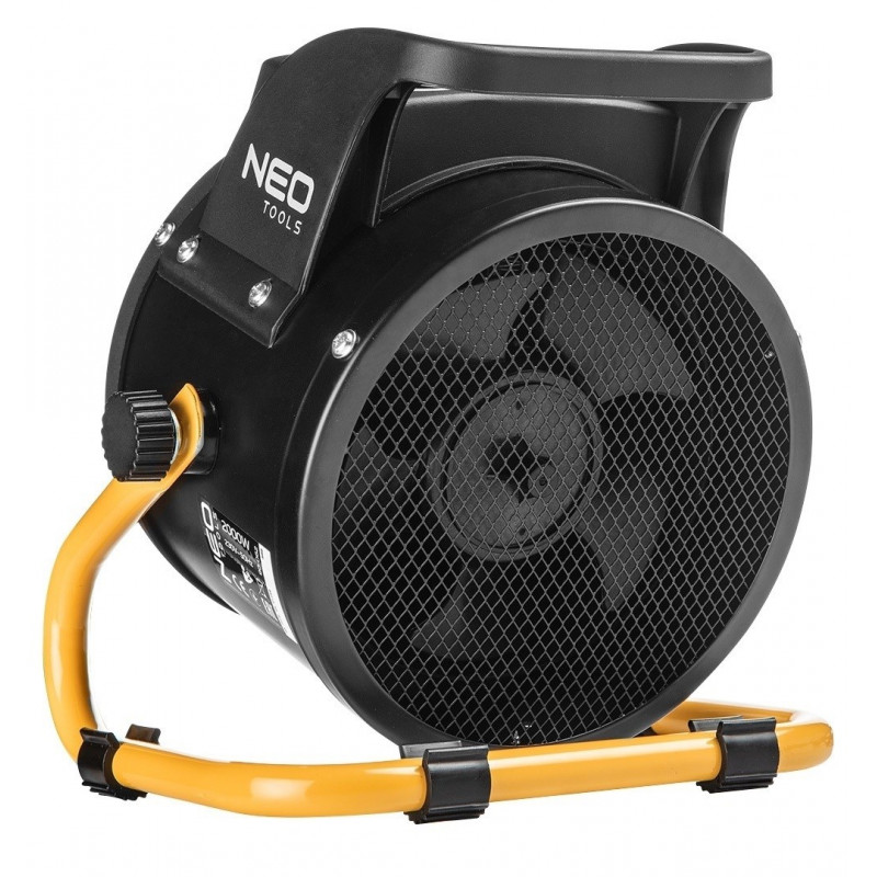 Neo Tools 90-062 elektrický ohrievač priestoru, keramické PTC, 2000 W, čierny