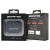 Mercedes-AMG AMAP2SLWK Leather Big Logo kryt na Apple AirPods Pro 2 (2022/2023), čierny, biele logo