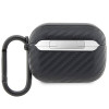 BMW BMAPWMPUCA2 Carbon Double Metal Logo kryt na Apple AirPods Pro, čierny