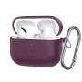 Tech-Protect Silicone Hook THP6103 kryt na nabíjacie puzdro Apple AirPods Pro 3, bordový