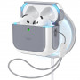 ESR Orbit HaloLock MagSafe puzdro pre Apple AirPods 4, biele