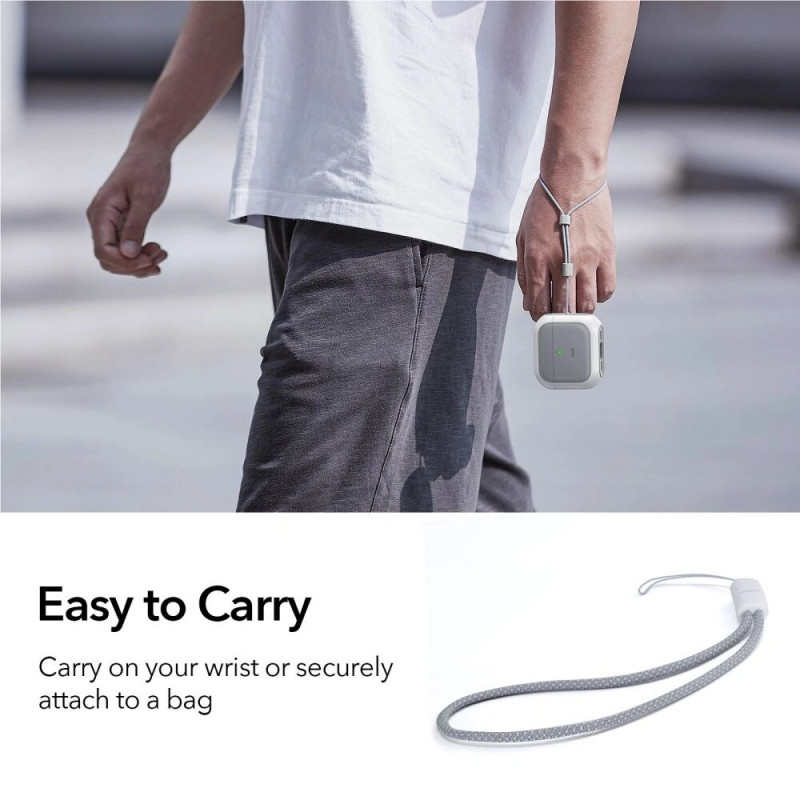 ESR Orbit HaloLock MagSafe puzdro pre Apple AirPods 4, biele