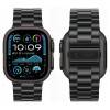 Tech-Protect Stainless THP6099 náramok z nehrdzavejúcej ocele pre Apple Watch 8 / 9 / 10 / 11 / 12 / SE / Ultra 44/45/46/49 mm, čierny