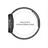 Tech-Protect Stainless THP6099 náramok z nehrdzavejúcej ocele pre Apple Watch 8 / 9 / 10 / 11 / 12 / SE / Ultra 44/45/46/49 mm, čierny