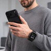 Tech-Protect Stainless THP6099 náramok z nehrdzavejúcej ocele pre Apple Watch 8 / 9 / 10 / 11 / 12 / SE / Ultra 44/45/46/49 mm, čierny