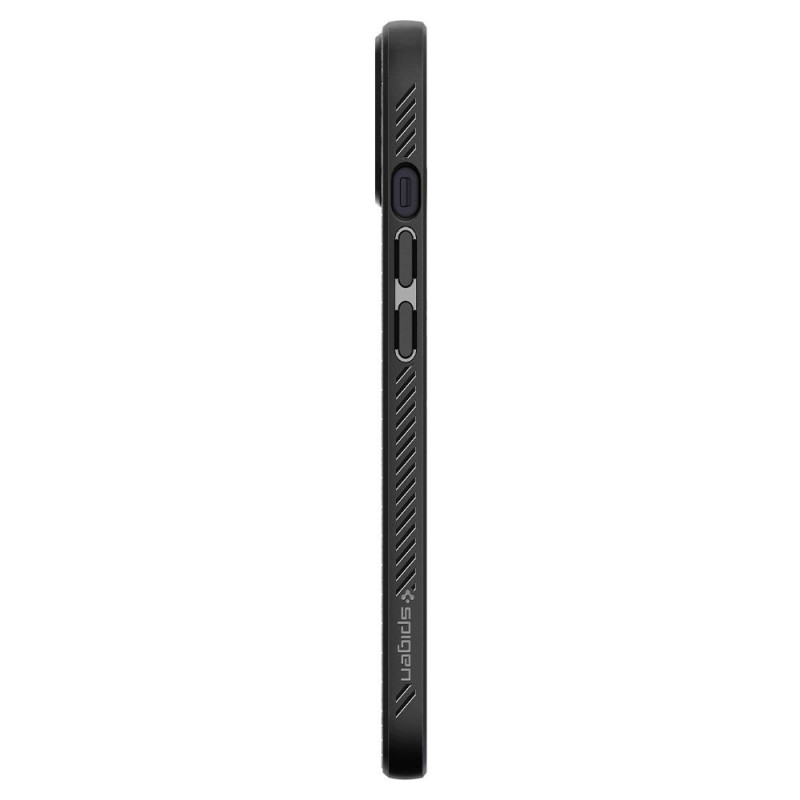 Spigen Liquid Air puzdro na Apple iPhone 13, matná čierna