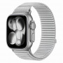 Tech-Protect Nylonloop remienok na Apple Watch 8 / 9 / 10 / 11 / 12 / SE / Ultra 44/45/46/49 mm, svetlosivý