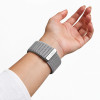 Tech-Protect Nylonloop remienok na Apple Watch 8 / 9 / 10 / 11 / 12 / SE / Ultra 44/45/46/49 mm, svetlosivý