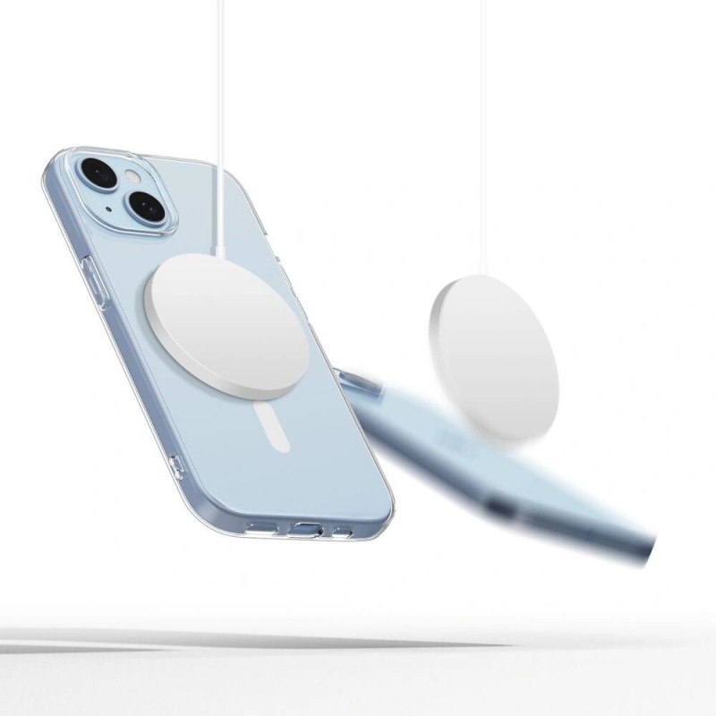Tech-Protect FlexAir MagSafe THP3578 puzdro pre Apple iPhone 15, priehľadné