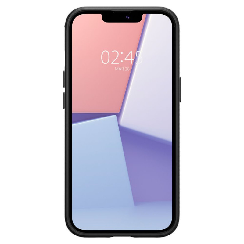 Spigen Liquid Air puzdro na Apple iPhone 13 mini, matná čierna