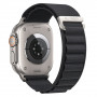 Tech-Protect Nylon Pro remienok na Apple Watch 8 / 9 / 10 / 11 / 12 / SE / Ultra 44/45/46/49 mm, čierny