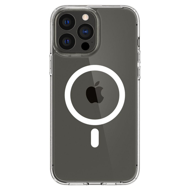 Spigen Ultra Hybrid Mag MagSafe puzdro pre Apple iPhone 13 Pro Max, biele