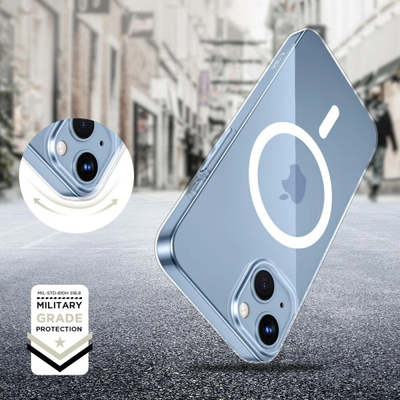 Tech-Protect FlexAir MagSafe puzdro pre Apple iPhone 13 / 14, priehľadné