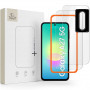 Tech-Protect Easy Set+ Samsung Galaxy A27 5G priehľadná sada tvrdeného skla na displej a šošovky (3 ks)
