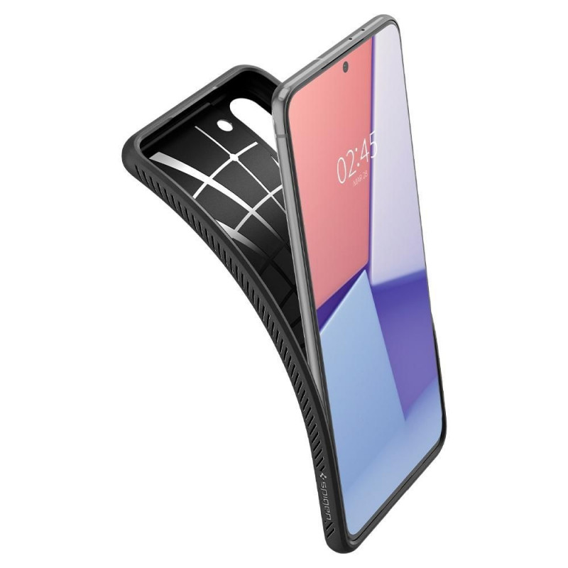 Spigen Puzdro Liquid Air pre Samsung Galaxy S21, matná čierna