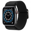 Remienok Spigen Fit Lite pre Apple Watch 4/5/6/7/SE/8/9/Ultra 44/45/49 mm, čierny