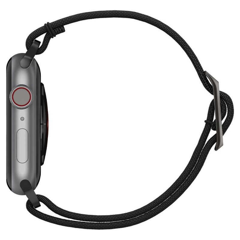 Remienok Spigen Fit Lite pre Apple Watch 4/5/6/7/SE/8/9/Ultra 44/45/49 mm, čierny