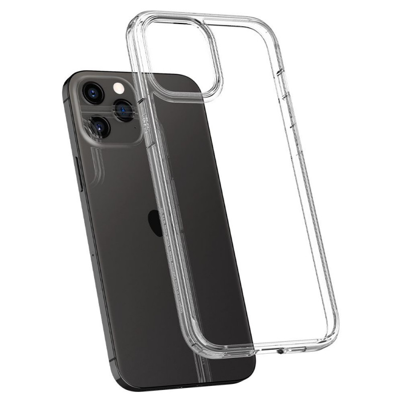 Spigen Ultra Hybrid puzdro pre Apple iPhone 12 / 12 Pro, Crystal Clear