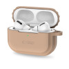 Tech-Protect Silikónové puzdro s lanom na Apple AirPods Pro 1 / 2, Cafe Latte