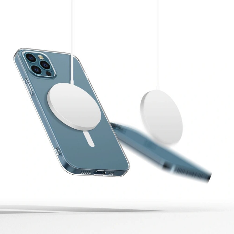 Tech-Protect FlexAir MagSafe puzdro pre Apple iPhone 12 / 12 Pro, priehľadné