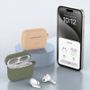 Tech-Protect Silikónové puzdro Hook pre Apple AirPods Pro 1 / 2, neónovo oranžové