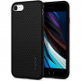 Spigen Liquid Air puzdro pre Apple iPhone SE 2022 / SE 2020 / 8 / 7, čierne