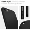 Spigen Liquid Air puzdro pre Apple iPhone SE 2022 / SE 2020 / 8 / 7, čierne