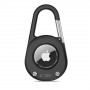 Tech-Protect Slidelock Carabiner Keychain puzdro na Apple AirTag 1/2, čierne