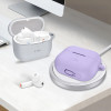 Tech-Protect silikónové puzdro s háčikom pre Samsung Galaxy Buds 3 / 3 FE / 3 Pro, levanduľová