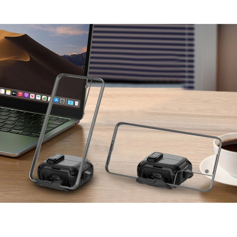 Tech-Protect Carbonox MagSafe puzdro THP4736 pre Samsung Galaxy Buds 3 / 3 FE / 3 Pro, čierne