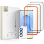 Tech-Protect Easy Set+ tvrdené sklo pre Samsung Galaxy S26, čierne (3 ks)