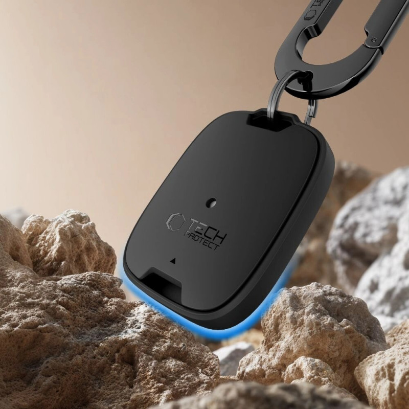 Tech-Protect Puzdro Velar pre Apple AirTag 1 / 2, čierne