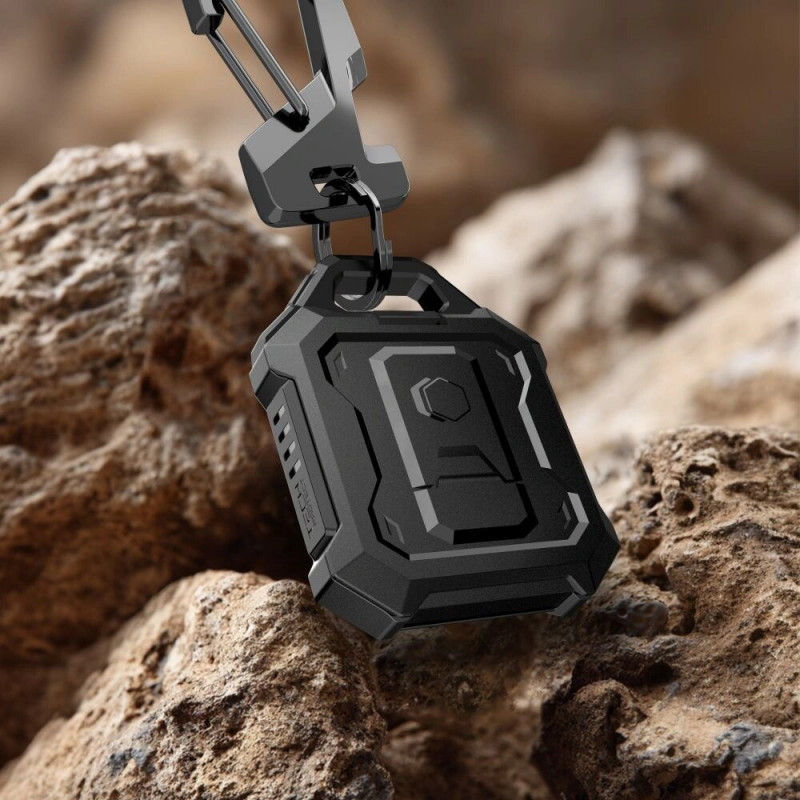 Tech-Protect Kevlar Pro puzdro pre Apple AirTag 1 / 2, čierne