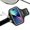 Tech-Protect M4 univerzálna športová páska na rameno, čierna