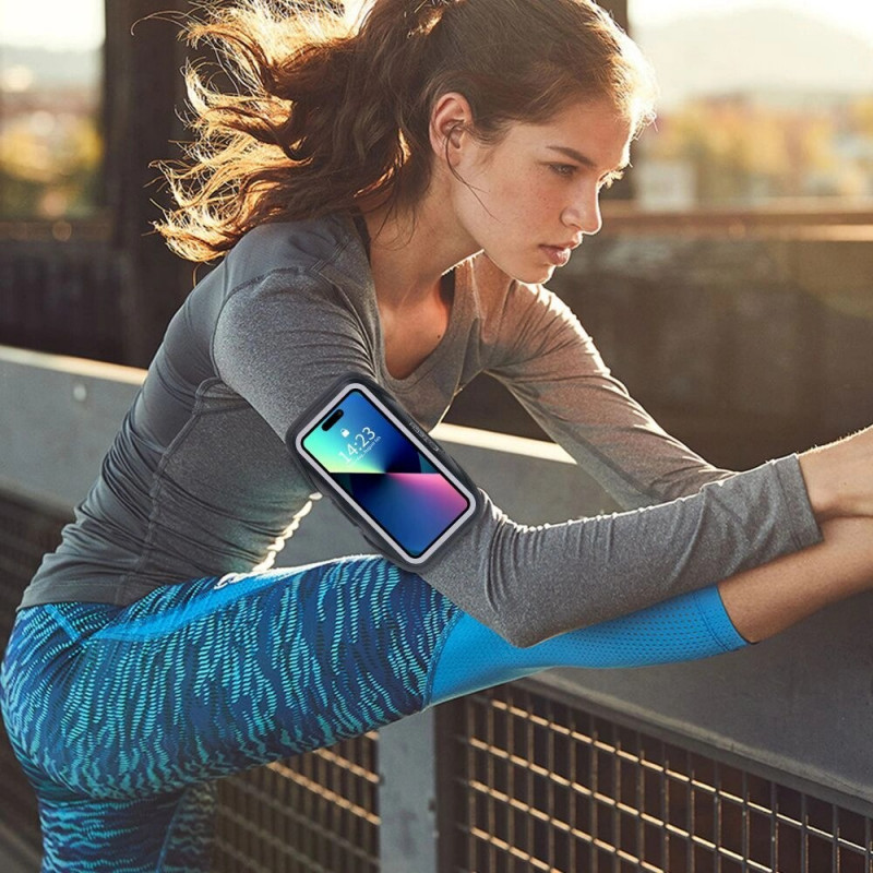 Tech-Protect M4 univerzálna športová páska na rameno, čierna