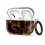 Tech-Protect Lamano puzdro Apple AirPods Pro 1 / 2 Panther (čierna a hnedá)