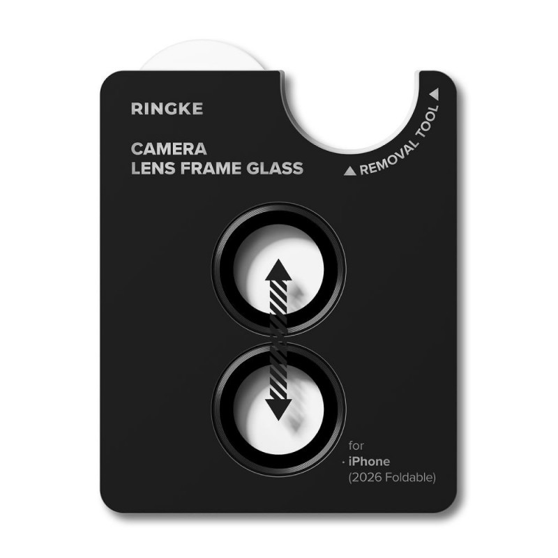 Ringke Camera Frame RGK12086 ochrana objektívu fotoaparátu pre Apple iPhone Duo (2 ks), čierna