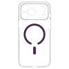Spigen Ultra Hybrid MagSafe puzdro pre Apple iPhone 17 Pro / 18 Pro, priehľadná/burgundy