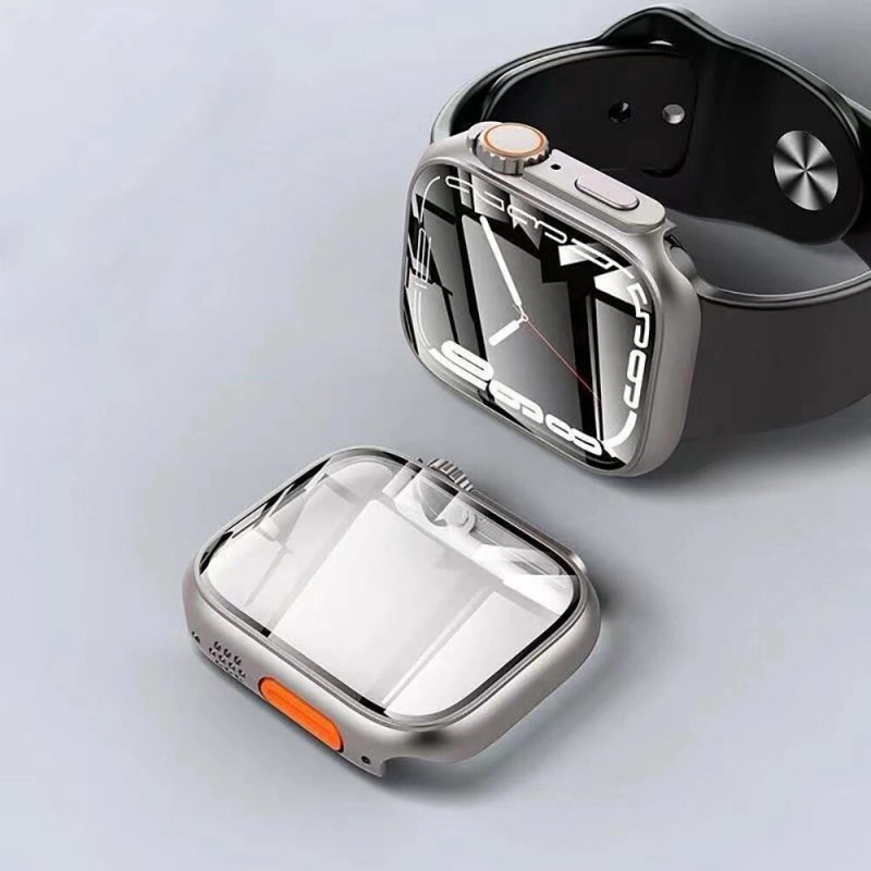 Tech-Protect Puzdro Defense360 pre Apple Watch 10 / 11 46 mm, čierno-oranžové