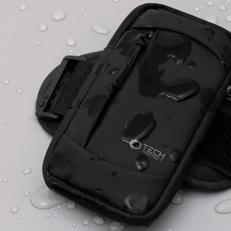 Tech-Protect M6 univerzálna športová páska na rameno, čierna
