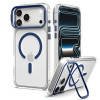 Puzdro Spigen Ultra Hybrid Optik S MagSafe pre Apple iPhone 17 Pro / 18 Pro, Clear/Deep Blue