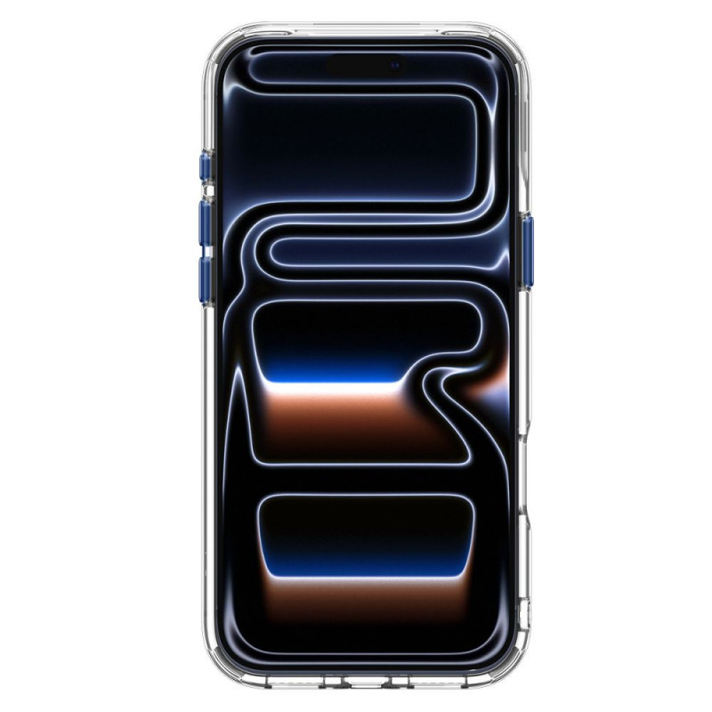 Puzdro Spigen Ultra Hybrid Optik S MagSafe pre Apple iPhone 17 Pro / 18 Pro, Clear/Deep Blue