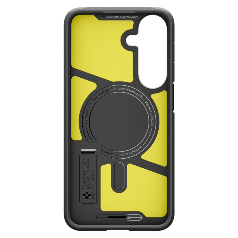 Spigen Tough Armor Mag MagSafe puzdro pre Samsung Galaxy S25 FE / S26 FE, čierne
