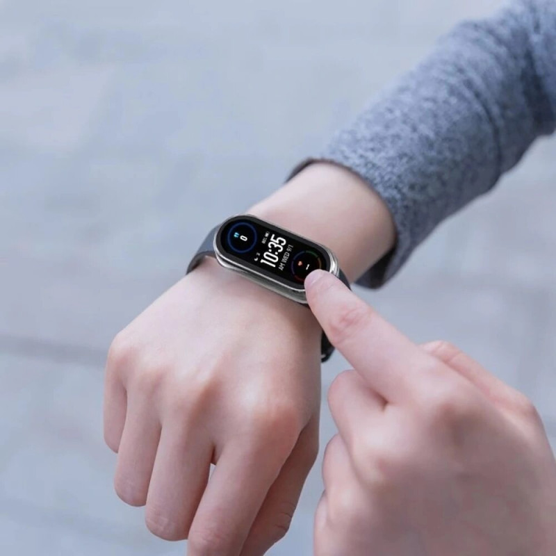 Puzdro Tech-Protect Defense360 pre Xiaomi Smart Band 9 / 9 NFC, čierne