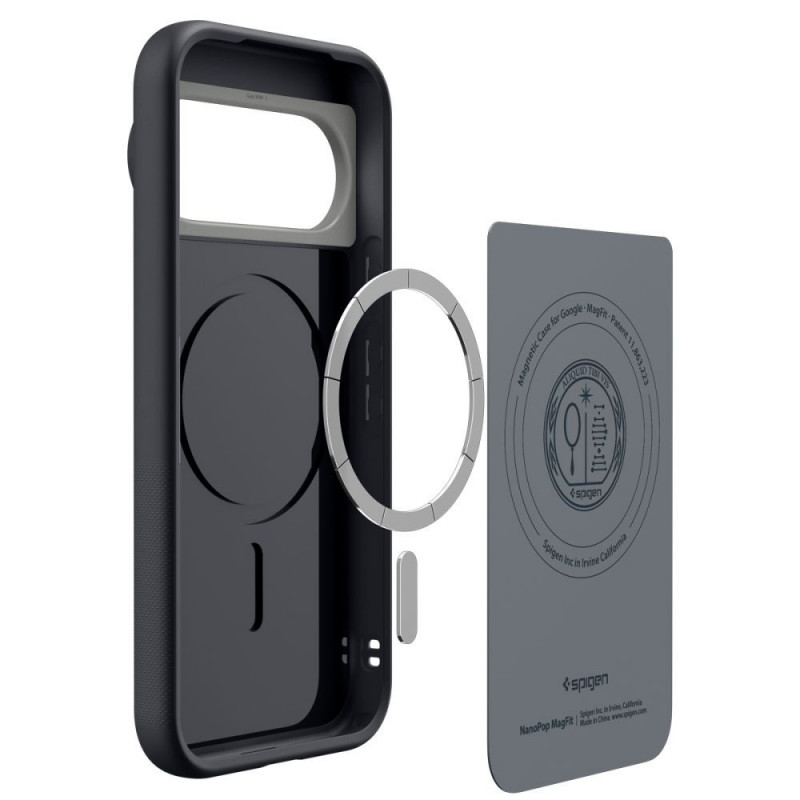 Spigen Nano Pop Mag MagSafe puzdro pre Google Pixel 11 Pro, čierna sezamová