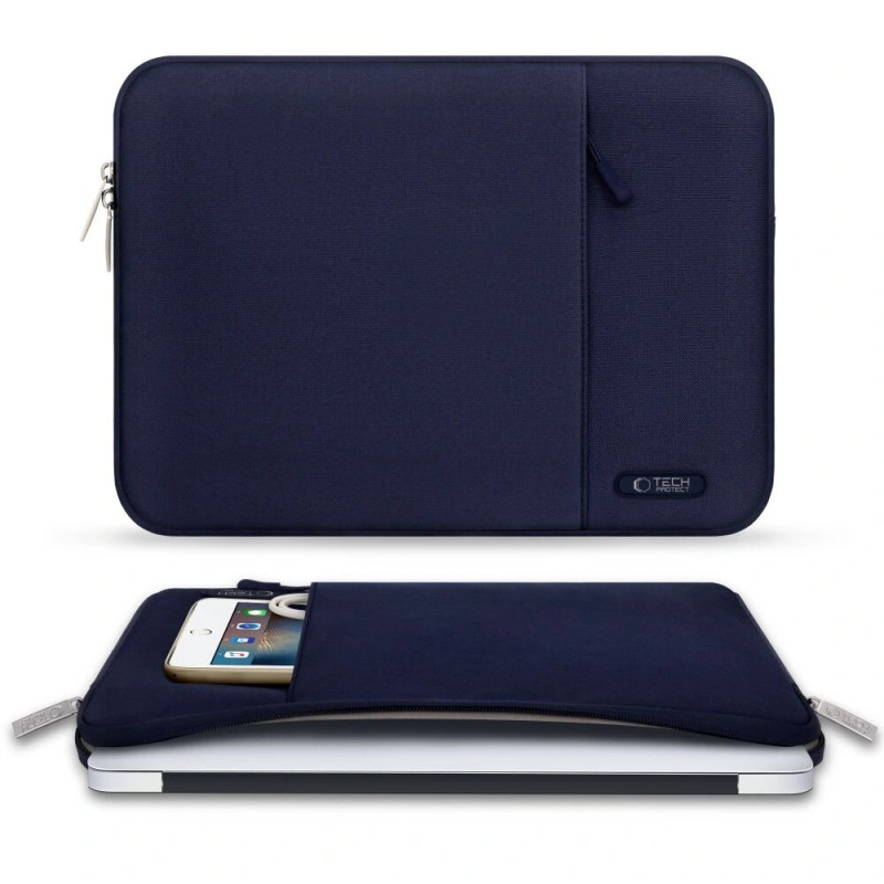 Tech-Protect puzdro na notebook Sleevy 13-14" sleeve, Navy Blue
