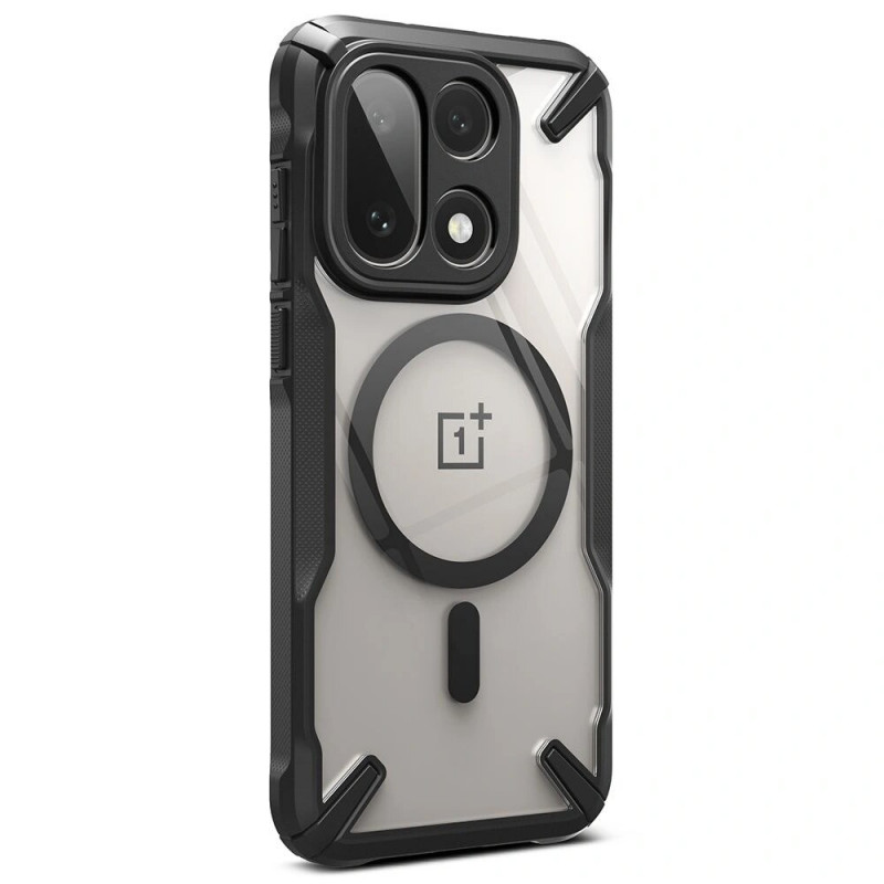 Puzdro Ringke Fusion-X Magnetic MagSafe pre OnePlus 15, čierne