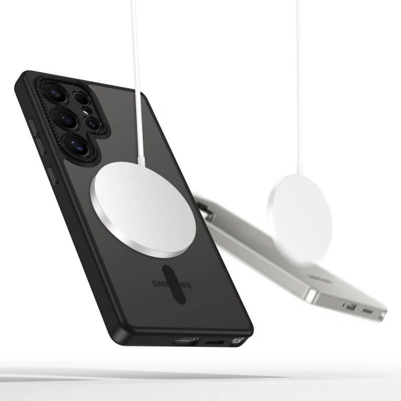 Tech-Protect MagCam MagSafe puzdro pre Samsung Galaxy S25 Ultra, matná čierna