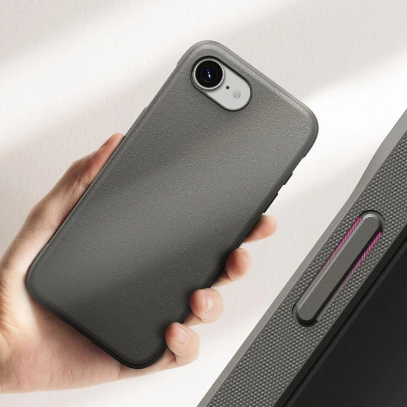 Ringke puzdro Onyx pre Apple iPhone 17e / 16e, sivé
