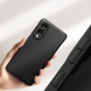Puzdro Ringke Onyx pre Samsung Galaxy S25 Edge, čierne